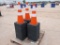 (50) Unused Safety Traffic Cones