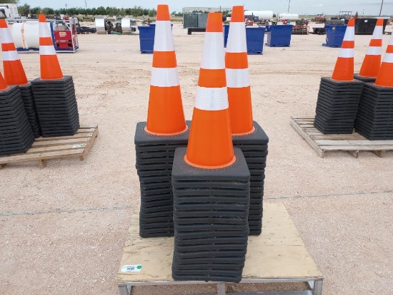 (50) Unused Safety Traffic Cones