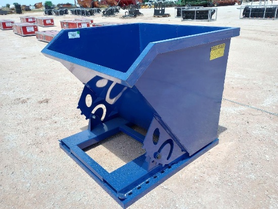 Unused Greatbear 1Cu Yd Self Dumping Hopper