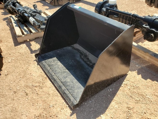 Unused Mini Skid Steer 42" Light Material Bucket