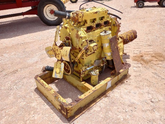 Detroit Diesel 1033 Engine w/Hydraulic Pump