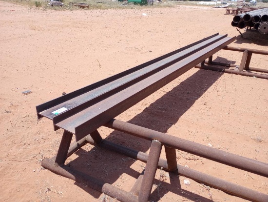 (2) 4"x 8" x 15Ft I Beams