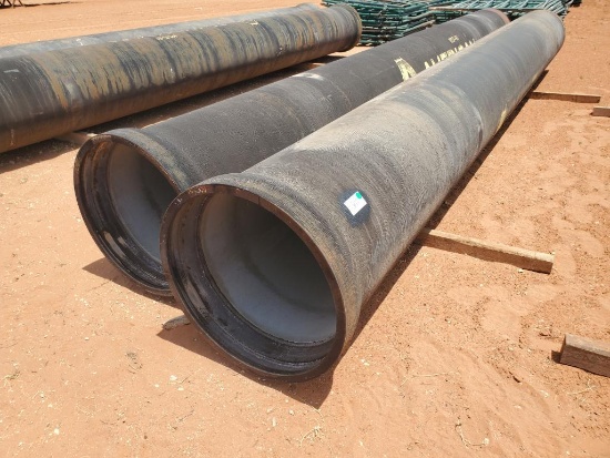 (2) 24" American Ductile Drain Pipe