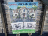 Unused Greatbear 20ft Gate with artwork ''DEER '' in the Middle Gate Frame