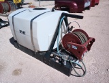Skidded Wylie Sprayer w/ Hose Reel