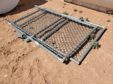 (2) Chain Link Fence Gates