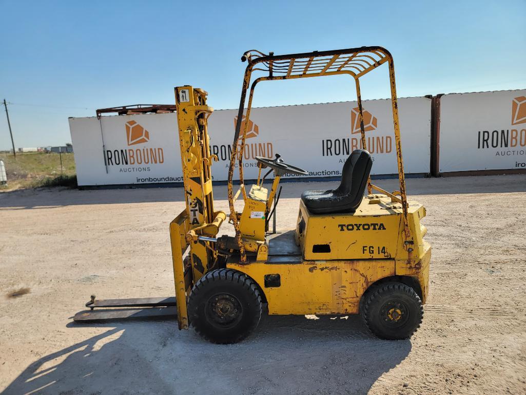 Toyota 2FG14 Forklift | Proxibid