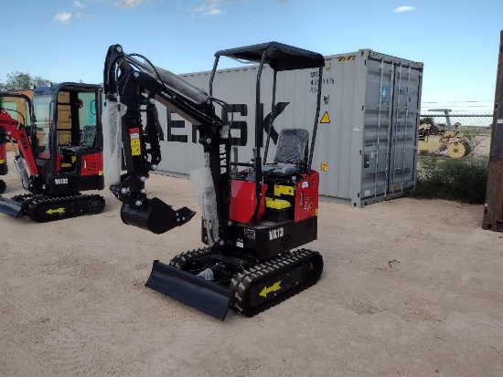 Unused 2023 Miva VA13 Mini Excavator