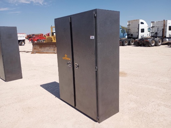 Unused 2 Door Storage Cabinet