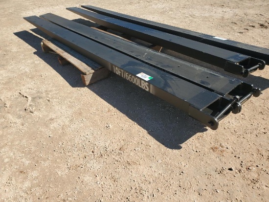 (1) Set of Unused Greatbear 10Ft Fork Extensions