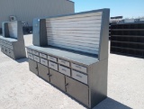 Unused 10Ft Work Bench Cabinet