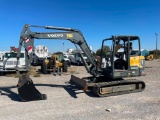 2017 Volvo EC60E Mini Excavator