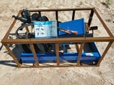 Unused Agrotk Auger (Skid Steer Attachment)