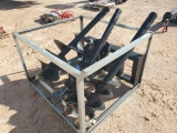 Unused Skid Steer Auger Attachment w/ 18