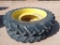 (2) John Deere Wheels w/Tires 380/90 R 54