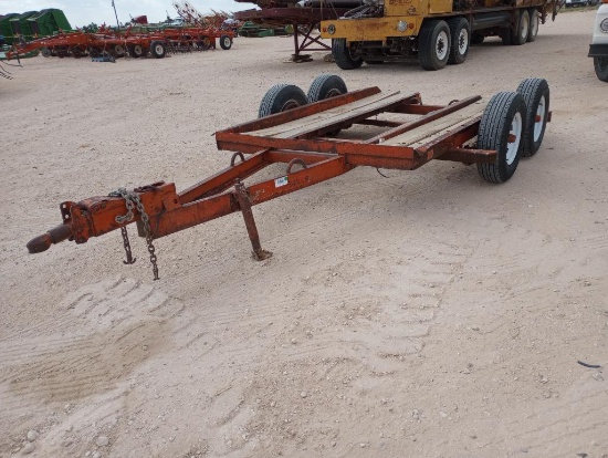 Shop Made Trencher Trailer