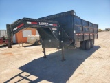 2014 Lamar Gooseneck Dump Trailer