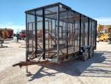 2010 Trail Master 16Ft Trash Trailer