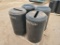 (4) Rubbermaid Commercial Trash Receptacles