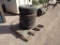 (4) Wheels w/Tires 245/75R17