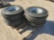 (4) Unused Farm Equipment Wheels w/Titan Tires 9.50L-15