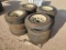 (12) Wheels w/ Foam Filled Tires 215/75 D 14