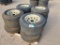 (12) Wheels w/ Foam Filled Tires 215/75 D 14