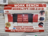 Unused Steelman 7Ft Work Bench