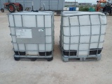 (2) 250 Gallon Totes