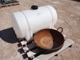 65 Gallon Water Tank, Shop Made Heavy Duty Pot