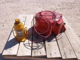 20 Ton Hydraulic Jack, Robinson 610 Centrifuge