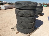 (5) Truck Wheels w/Tires