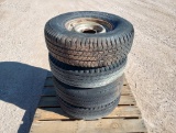 (4) Wheels w/Tires R 16