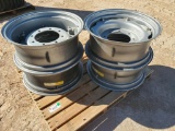 (4) Unused Tractor Wheels