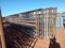 (10) Free Standing 24Ft Fence Panels (1) w/ 12Ft Gate