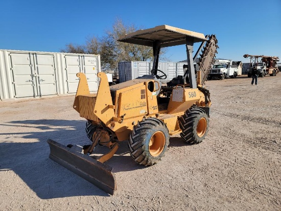 Case 560 Trencher