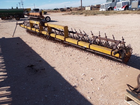 20Ft Hamby Rotary Hoe, 3 Pt Hitch