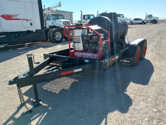 Pressure Washer Trailer w/290 Gallon Water Tank