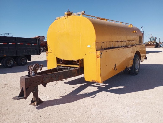 Shop Made Water Tank Trailer