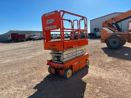 2018 Snorkel S3219E Scissor Lift