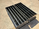 (2) 4Ft Unused Metal Bolt Bins