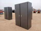 Unused 2 Door Storage Cabinet