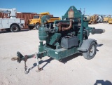 Transfer Pump on Trailer