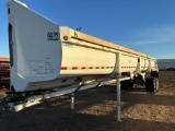 2016 Clement Starlite 38' T/A End Dump Trailer, W/Tarp
