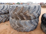 (2) Tractor Tires 710/70R42