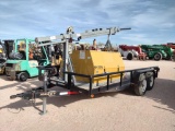 Maxey Utility Trailer VIN# 22347 w/Cat Light Tower