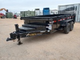 Unused 2024 Puma 14Ft Dump Trailer