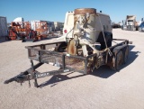 Lamar Sandblasting Trailer w/Air Compressor