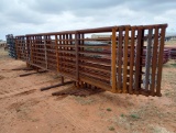 (9) Free Standing Fence Panels