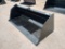 Unused 83? Skid Steer Bucket w/Single Blade